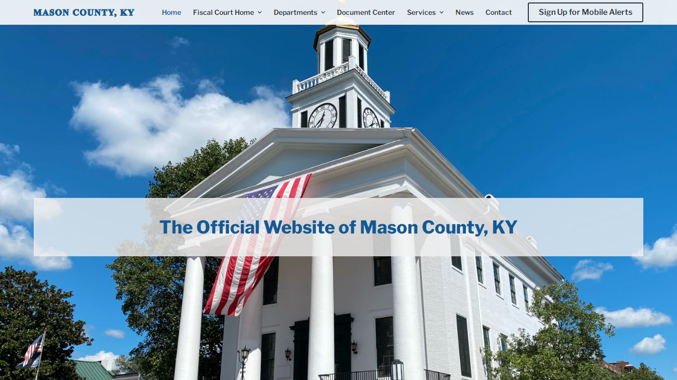 The Official Website of Mason County, Kentucky - Fiscal Court